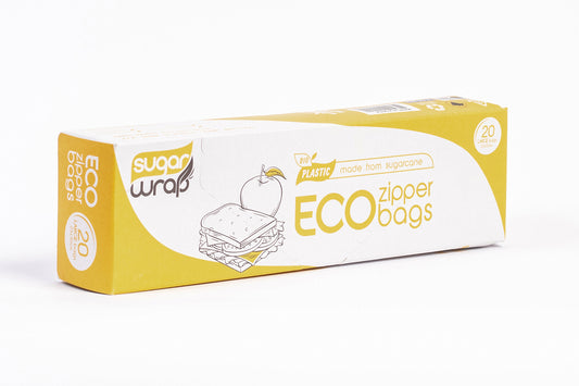 SugarWrap Eco Zip Lock Bags – Large