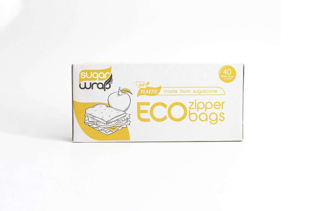 SugarWrap Eco Zip Lock Sandwich Bags
