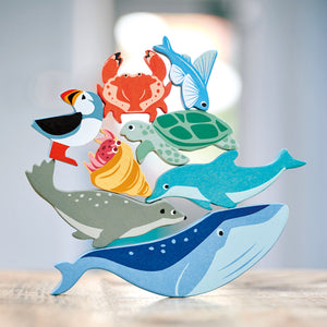 Wooden Sea Life Animals