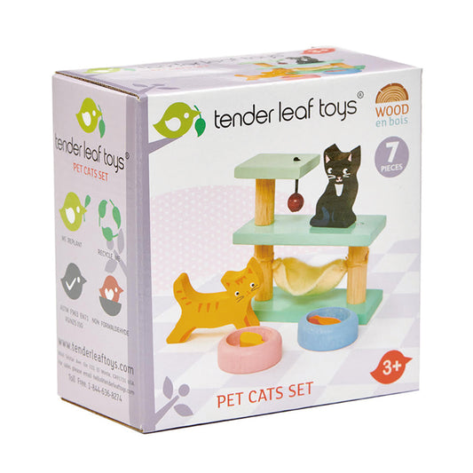 Pet Cat Set by TenderLeaf Toys