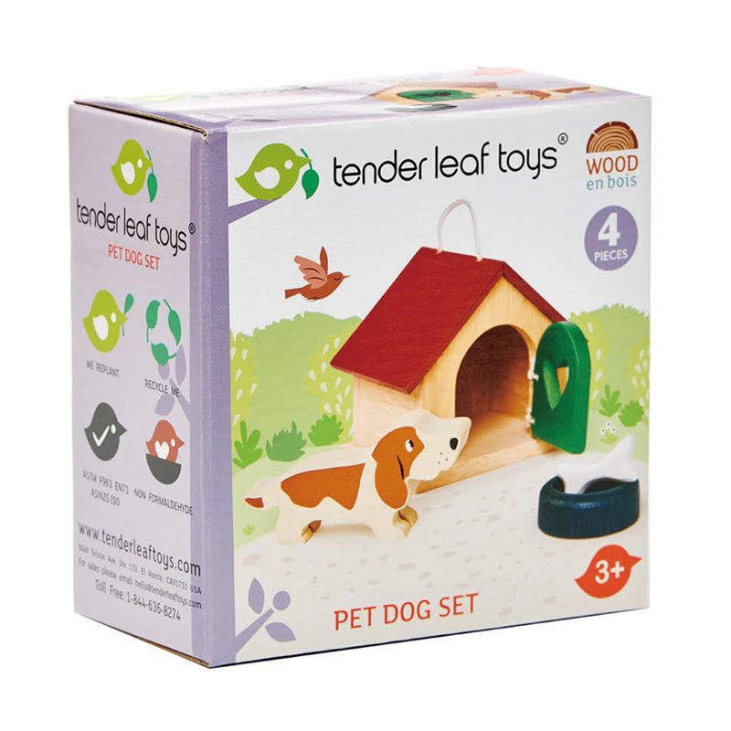 Pet Dog Kennel Set by Tenderleaf Toys