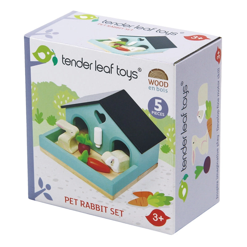 Pet Rabbit & Guinea Pig Set by Tenderleaf Toys