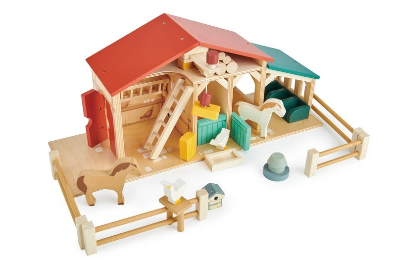 Wooden Farm by Tenderleaf Toys