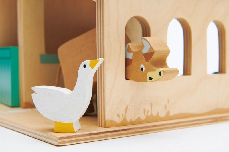 Wooden Farm by Tenderleaf Toys