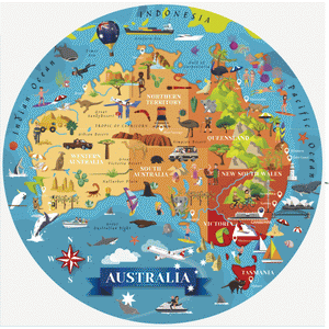 Sassi Travel, Learn and Explore - Puzzle and Book Set