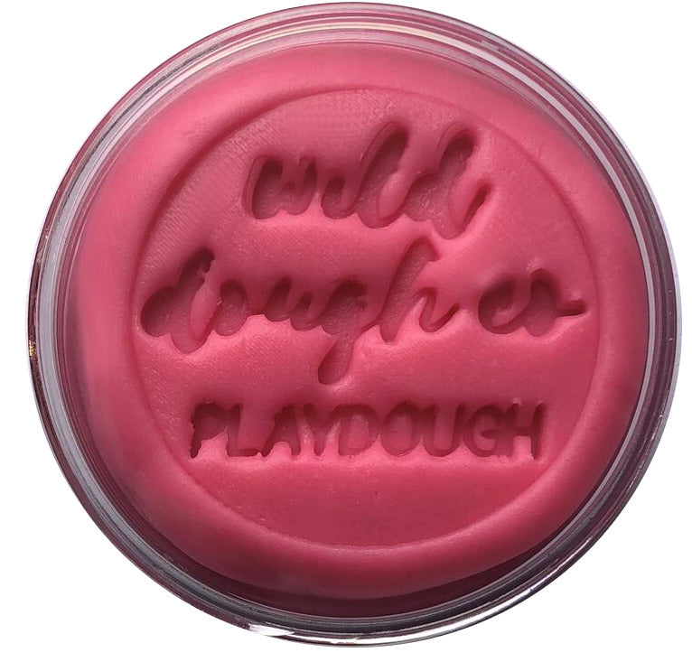 Flamingo Pink Playdough by Wild Dough Co.