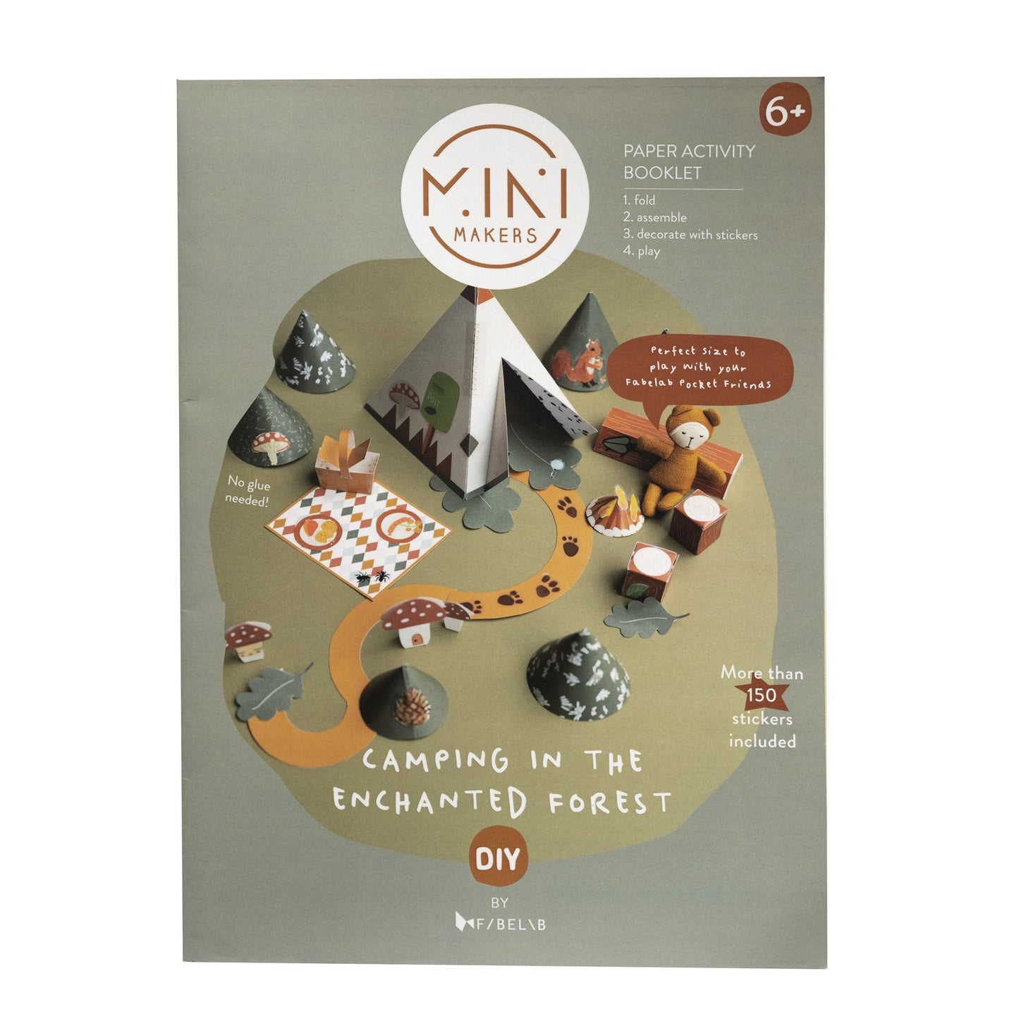 Fabelab Mini Makers  Booklet Enchanted Forest